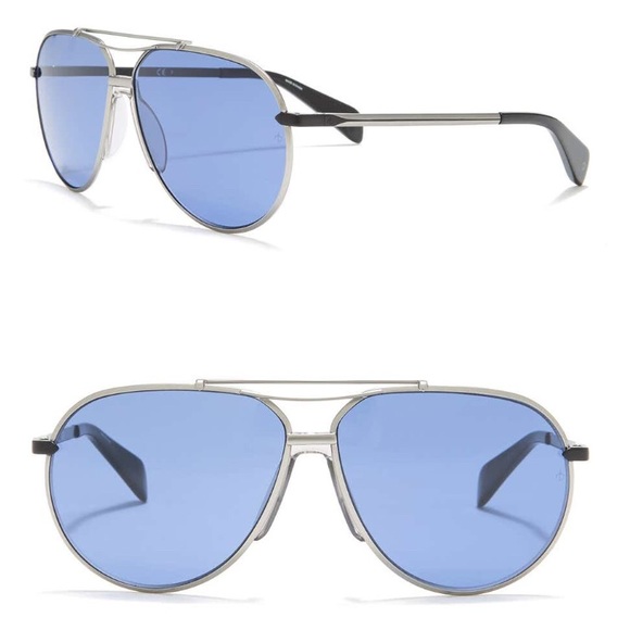 NEW ⭐️ Rag & Bone 61mm Aviator Sunglasses main image 4